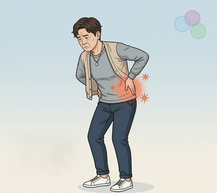  척추협착증 증상, 허리를 굽히면 편해질까?