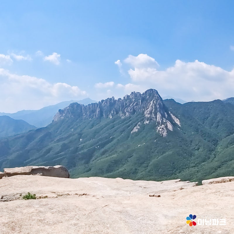 설악산 신선대 등산 울산바위 구경하기 좋은 금강산 성인대 코스 총 등산 시간 40분