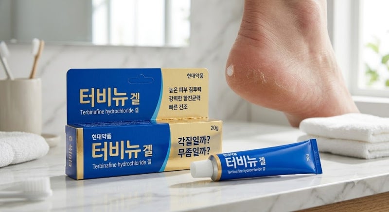 터비뉴겔, 두껍고 갈라진 발뒤꿈치 무좀 안전하게 해결하는 관리법 3가지
