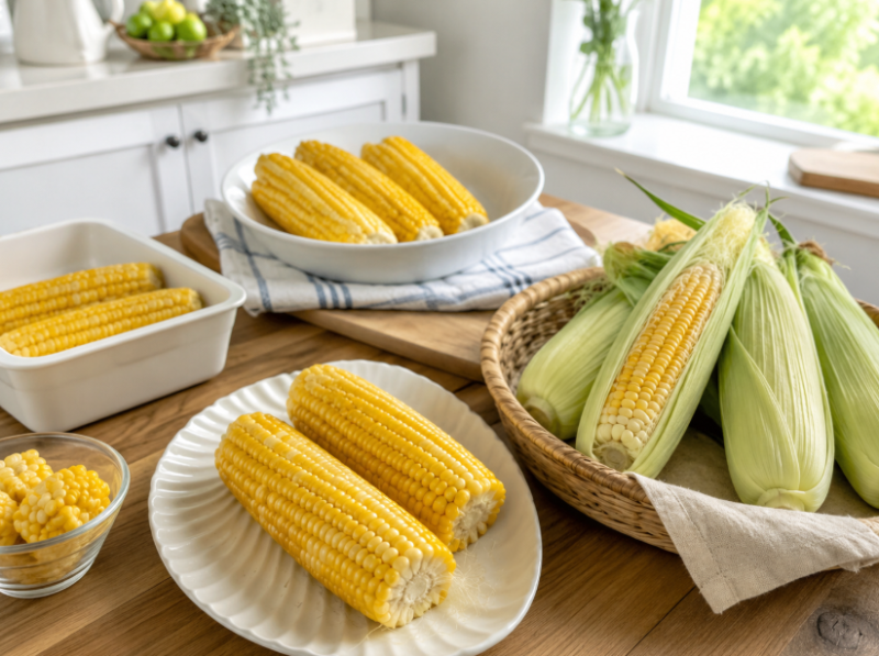초당옥수수 절대 삶지 마세요! 올바르게 찌는 법과 보관 방법 총정리