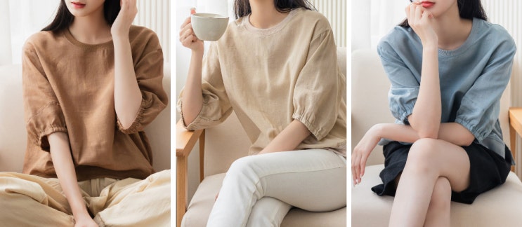  관리 까다로운 린넨바지, 린넨블라우스...구매 팁 및 후기