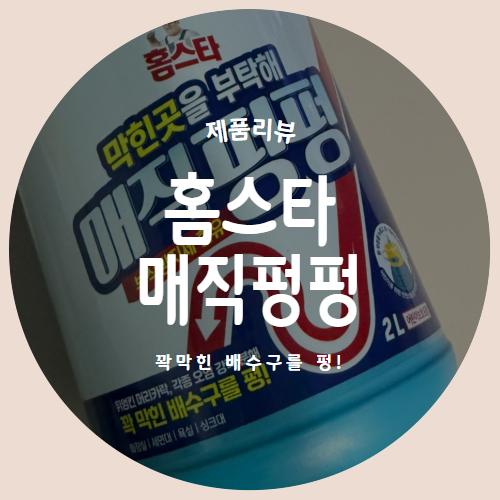  차원이 다른 뚫어뻥! 홈스타 매직펑펑으로 화장실막힘 해결한 후기