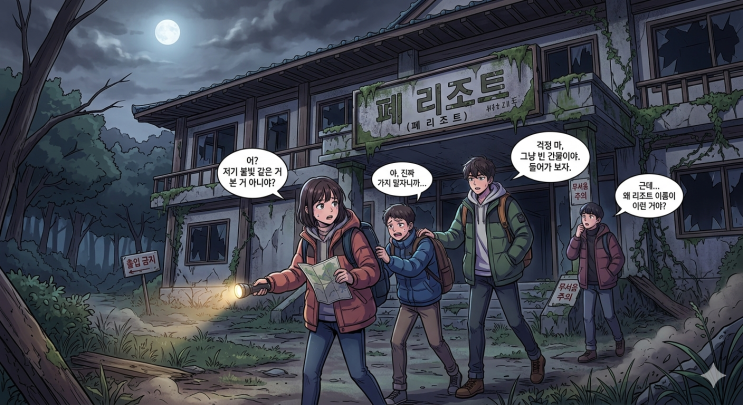 공포 체험하러 간 대학생 4명, <b>충주 폐리조트</b> 옥상에서 시신 발견