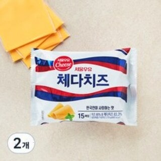  서울우유치즈 체다 슬라이스 치즈의 상세 규격 분석