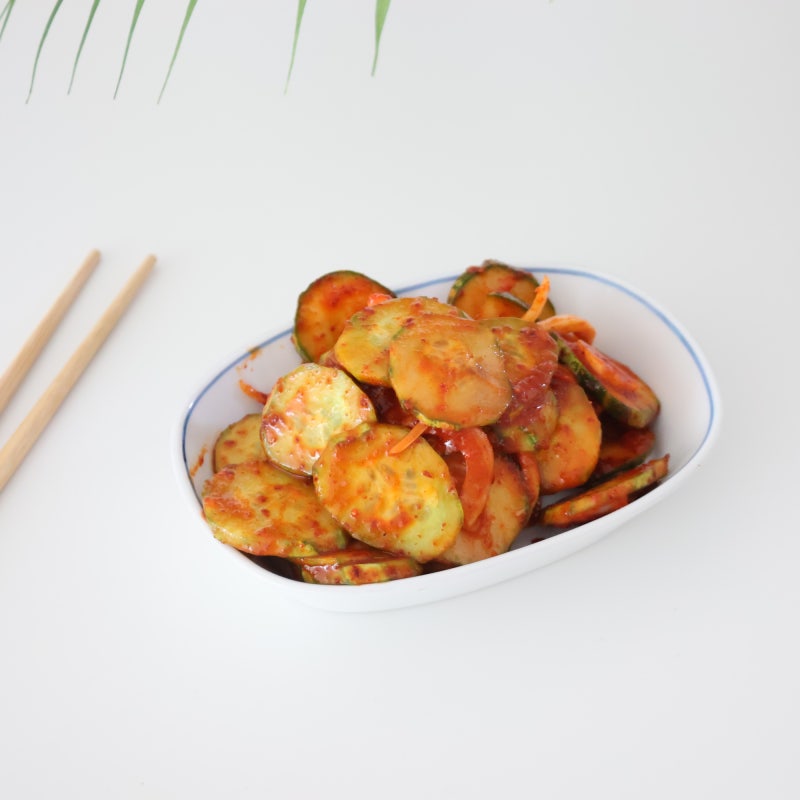 김선영 오이무침 레시피 새콤달콤 오이요리 만드는법