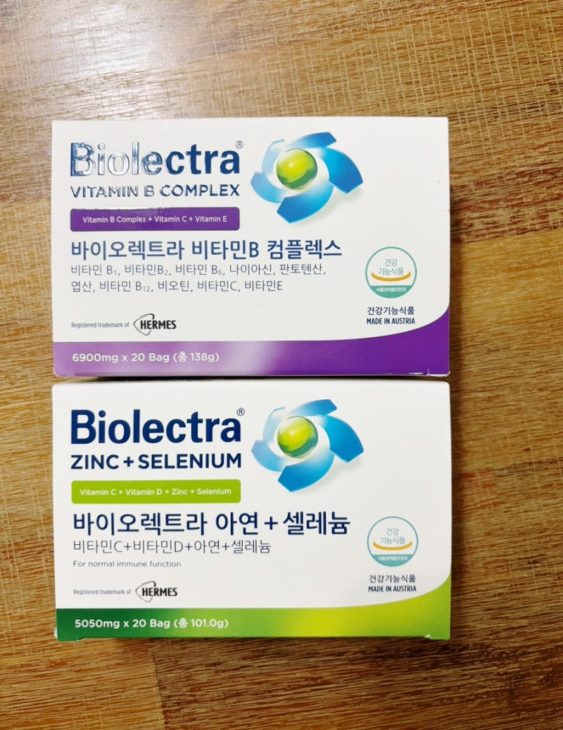 [육아맘 영양제] 마시는 비타민으로 활력 충전! 바이오렉트라 비타민B & 아연 셀레늄 내돈내....
