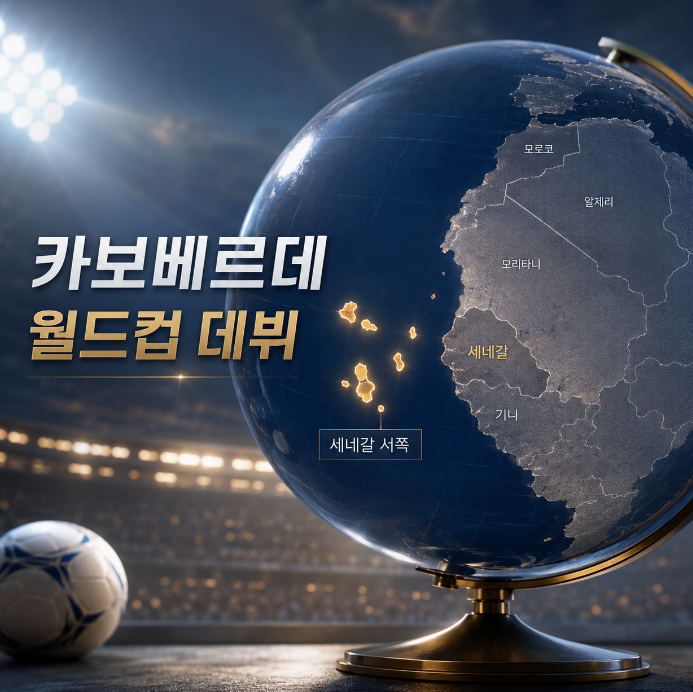 <b>카보 베르데 공화국</b> 위치 수도 프라이아와 월드컵 첫 출전 이야기