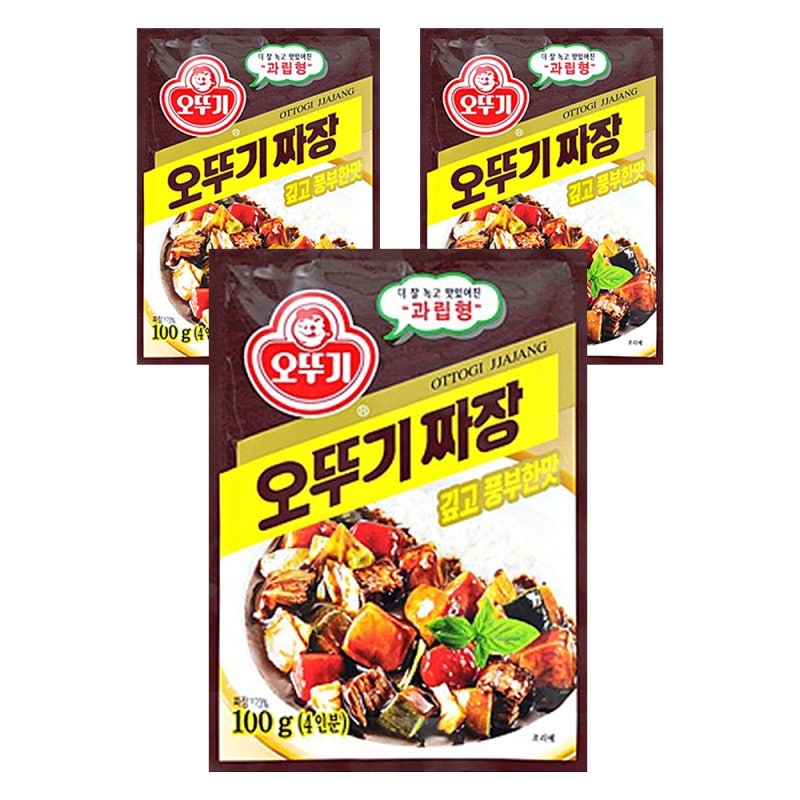 생활 편의 제품 오뚜기짜장가루 오뚜기 짜장 깊고 풍부한맛 과립형 실용적인 디자인