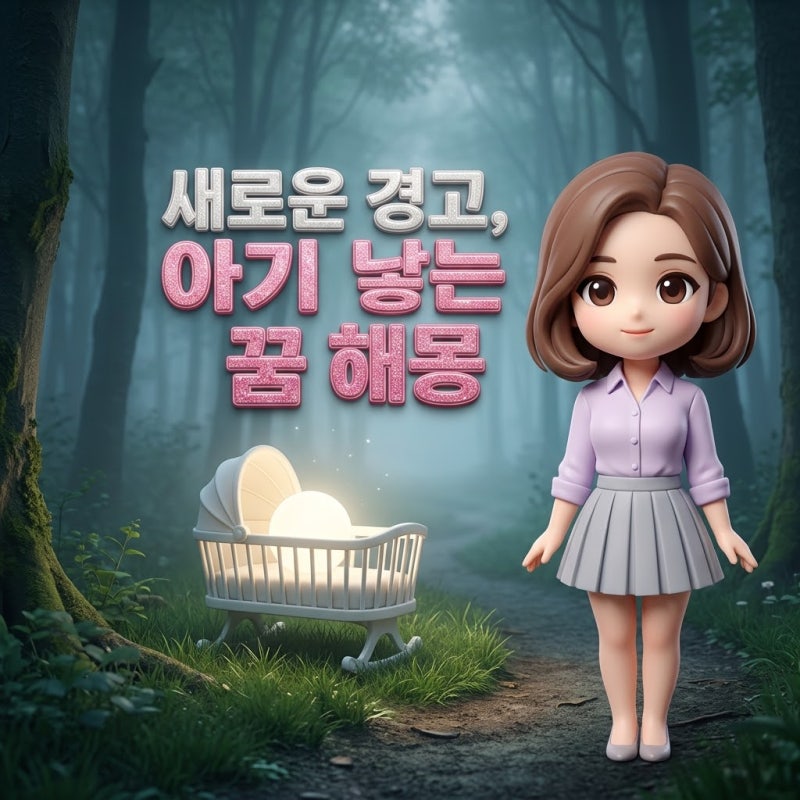 신체적 피로와 우환이 찾아올 수 있음을 알리는 아기 낳는 꿈 해몽