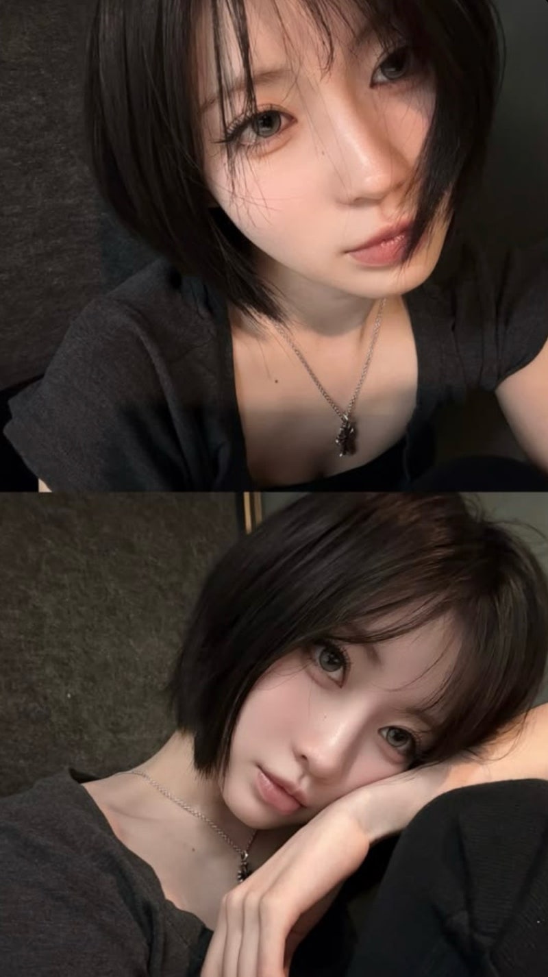 베이비몬스터 아사 단발이 잘 어울리는 이유｜하트형 얼굴·옆광대형 단발 추천