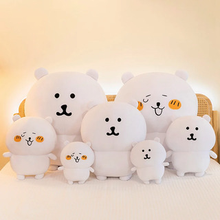  크리 에이 티브 귀여운 곰 만화 캐릭터 인형 - 부드러운 잠자리 보조 용품