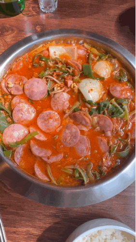  인천구월동 로데오거리 부대찌개맛집 든든한 한 끼     부대찌개대사관 리뷰