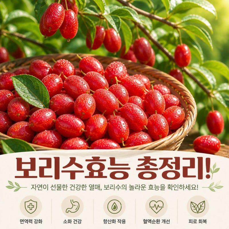 보리수효능과 먹는 방법 부작용까지 알아봐요