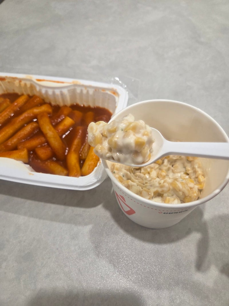 신전떡볶이 신메뉴 출시 콘버터 사이드 추천 가격 정보 보통맛 꿀조합