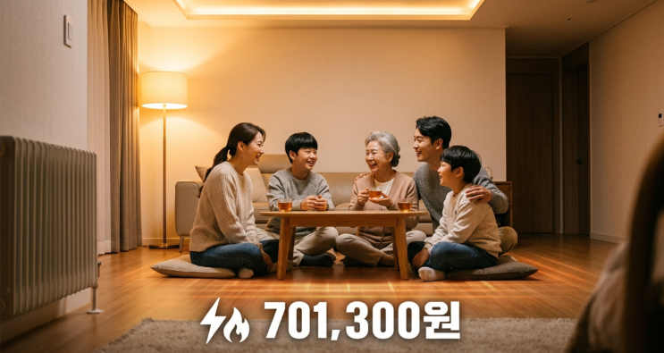  올해 에너지 바우처 4인 이상 가구, 701300원 지원받는 신청 방법과 시기는?