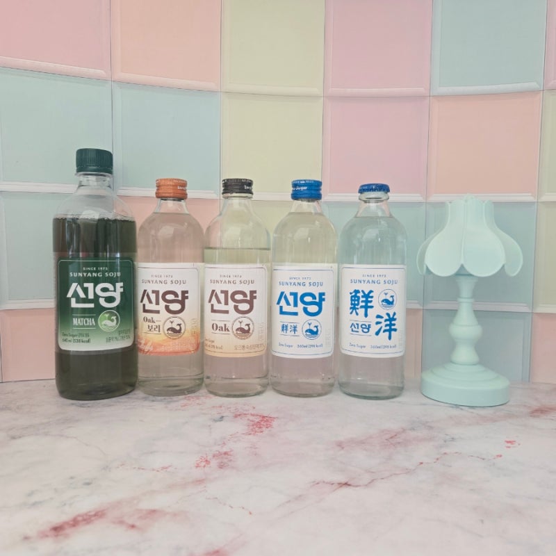 선양소주 종류 혼술 선양소주오크 소주 하이볼 만드는법