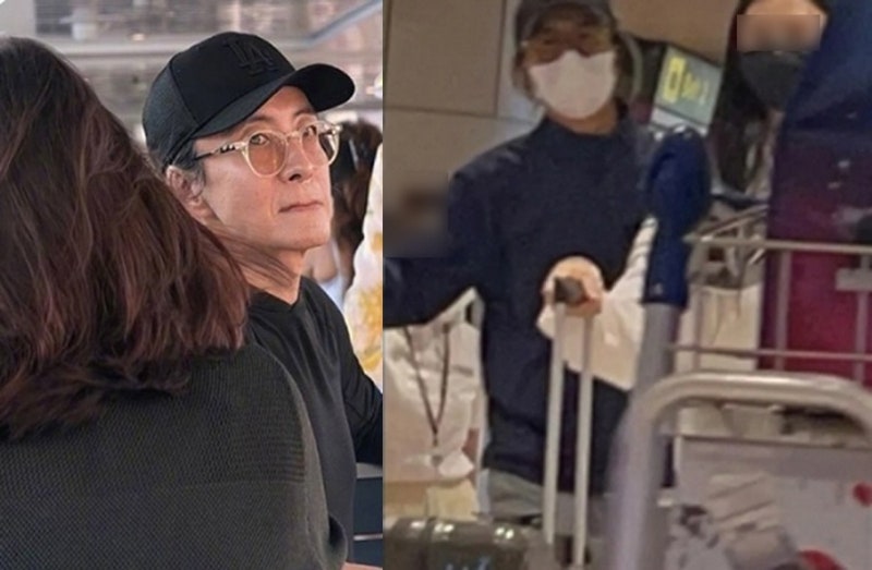 "긴 백발 묶은 욘사마" '53세' 배용준, 박수진·박신혜와 싱가포르 크루즈 여행 포착… 여전한 ....