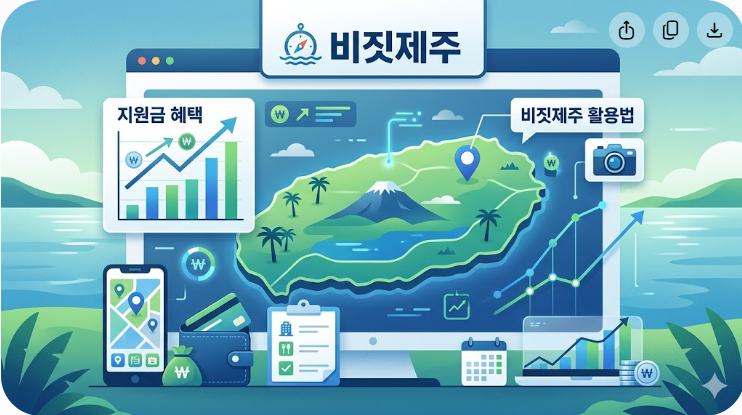비짓제주 활용법 및 6월 제주 여행 지원금 혜택 총정리
