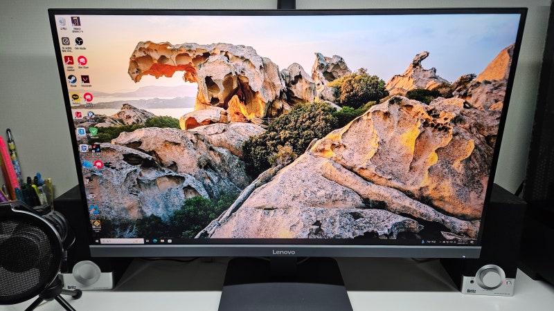 레노버 LOQ 27Q-10 QHD 180Hz 모니터 사용 후기