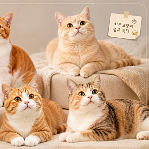 치즈 고양이 종류와 특징｜치즈 태비 암컷이 적은 이유와 분양 전 체크