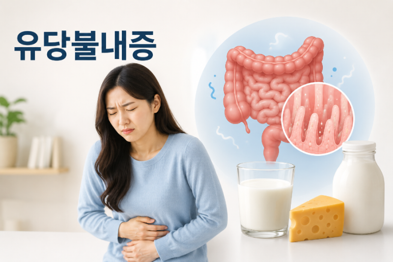 우유만 마시면 배가 아픈 이유, 유당불내증 증상과 대처법