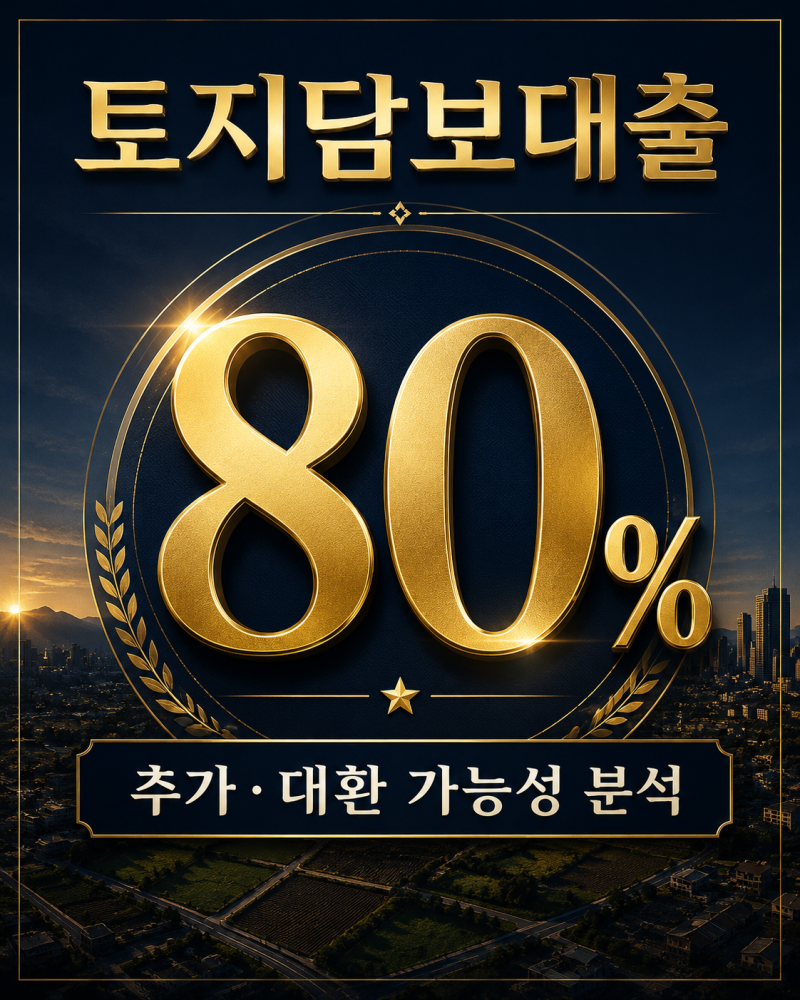 토지담보대출 갈아타기 가능할까｜농협·수협·신협·새마을금고 대환대출 총정리