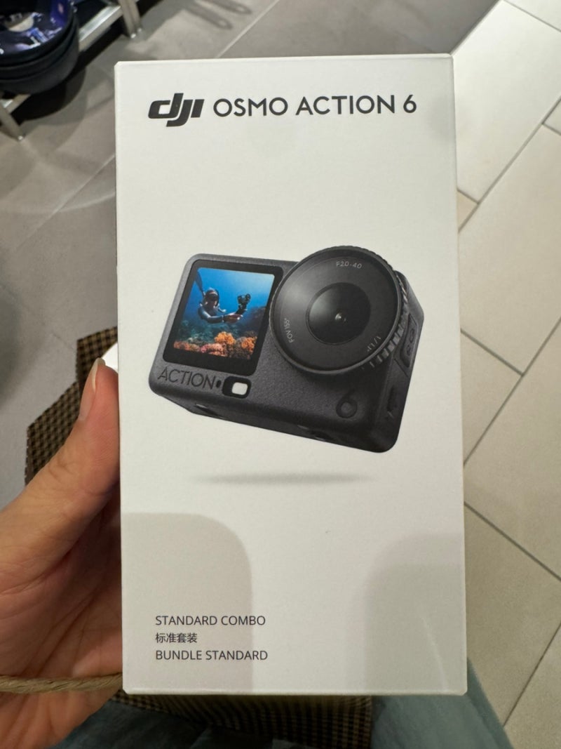 DJI 오즈모 액션캠6 신세계백화점 구입 및 이용 후기