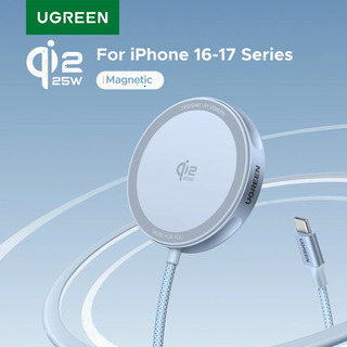 UGREEN Magflow 무선 충전기 - 최신 기기를 위한 강력한 마그네틱 기술 적용