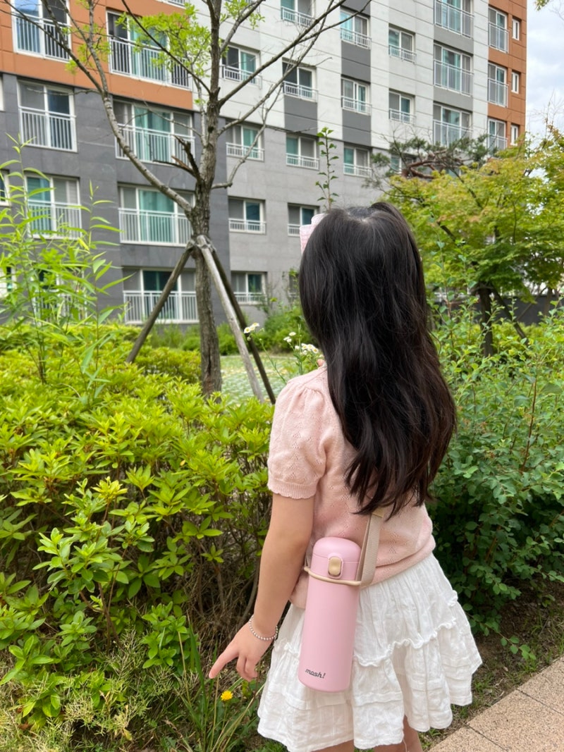어린이물병 모슈 뉴 원터치 텀블러 (유치원물병)