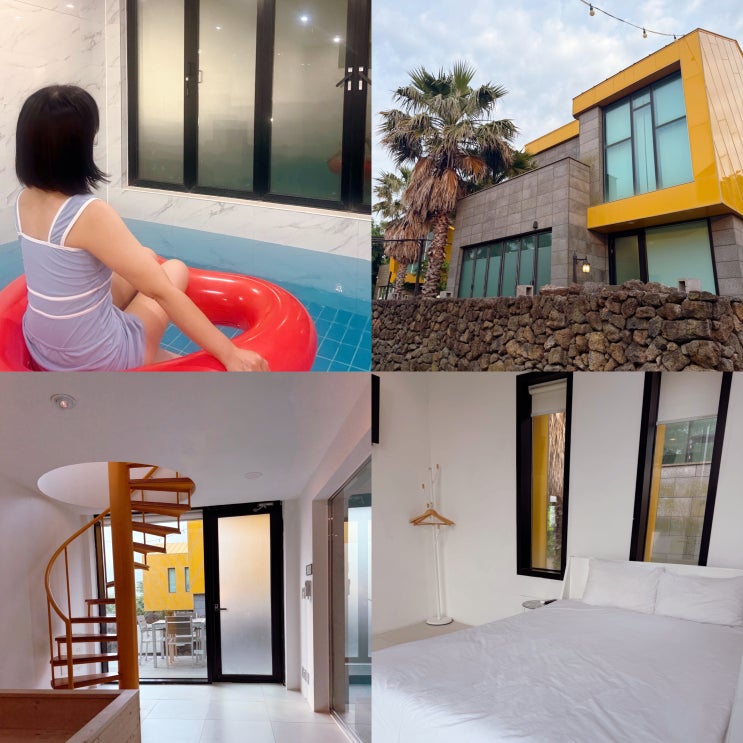  제주도 애월 숙소 개별 수영장 자쿠지 제주 애월 풀빌라 더휴