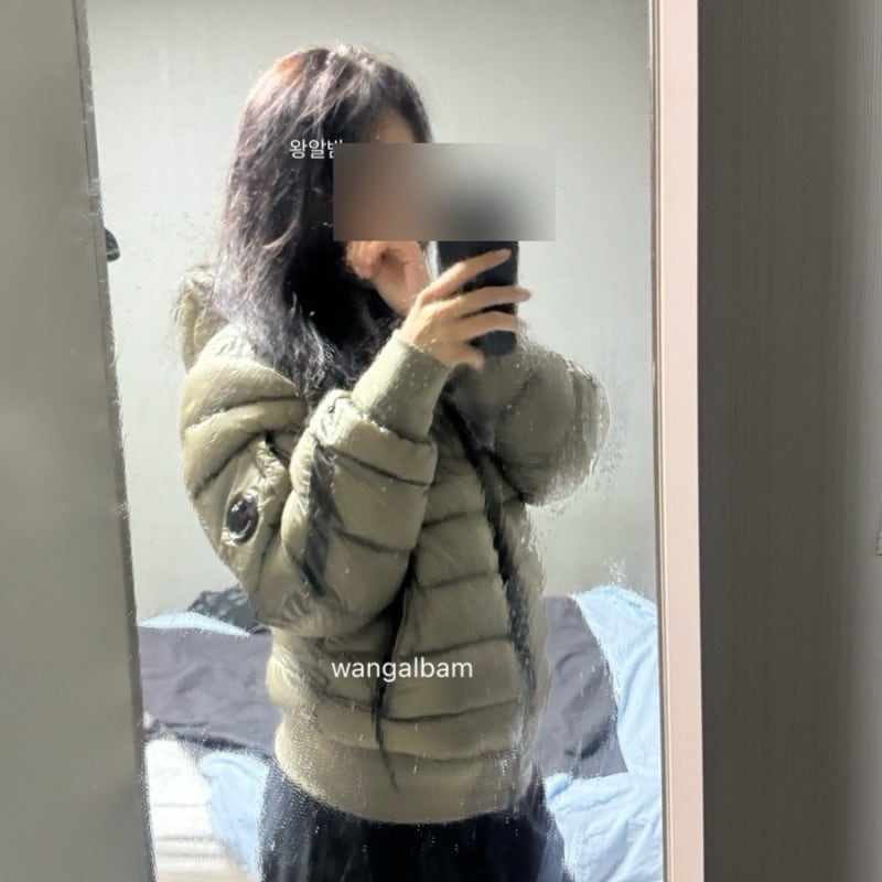 Cp컴퍼니 패딩후기 경량패딩 C.P company DD쉘경량패딩 렌즈 실착후기