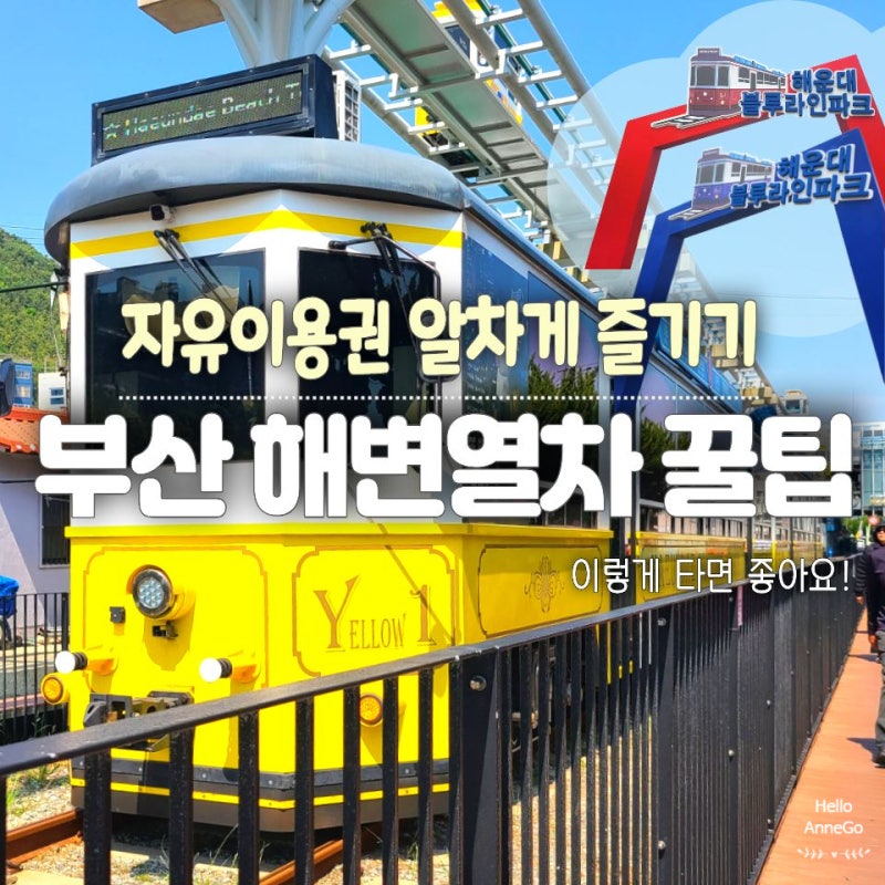 부산 해변열차 자유이용권 후기｜송정역 출발 꿀팁과 추천 코스