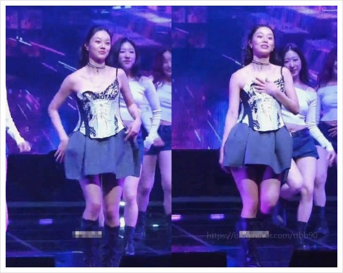  혜리 팬미팅 댄스 도중 어깨끈 뚝 끊어진 아찔한 노출 사고, 대처 능력 소름 돋는 이유