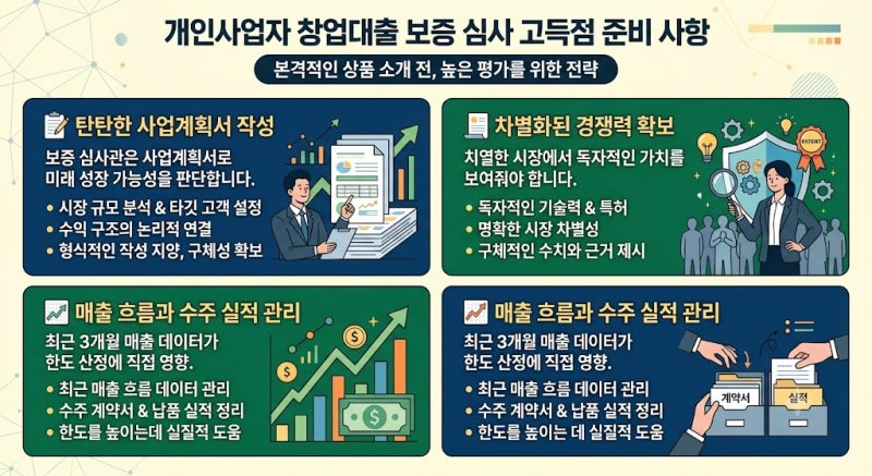 담보없는 개인사업자 창업대출, 신용보증기금 기술보증기금 완벽 활용법