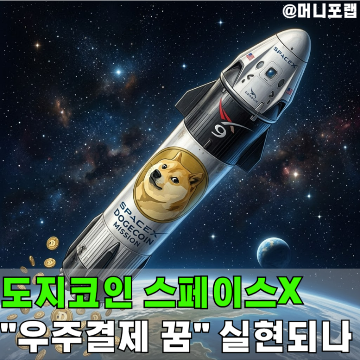  도지코인과 스페이스X, 머스크가 만든 "우주 결제의 꿈"