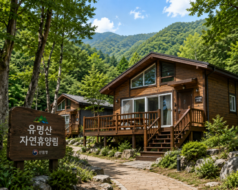 쉼이 필요할때  찾는 유명산자연휴양림 (연립동 부엉이)
