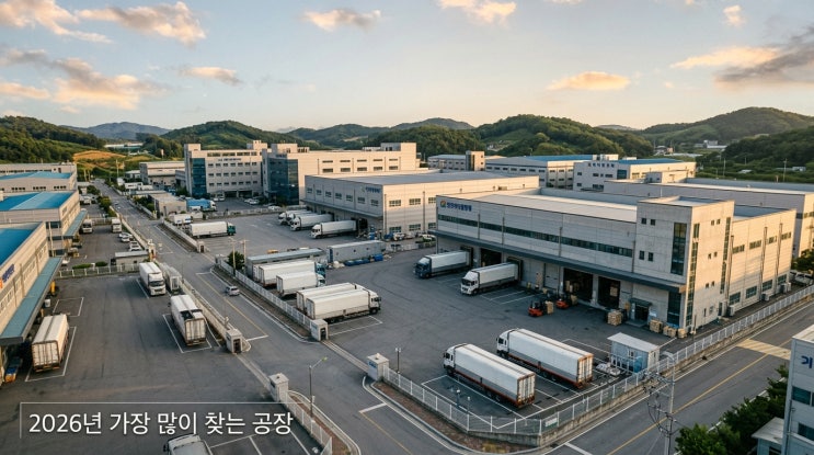  2026년 가장 문의가 많은 공장 매물 유형은?실제 상담 데이터를 기준으로 본 이천 공장시장 분석