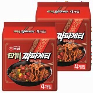  짜파게티 사천 라면 - 이색적인 매운 풍미와 중독성 있는 조화 상세 소개