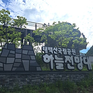 태백 여행에서 꼭 가봐야 하는 태백산 하늘 전망대와 숲 놀이터