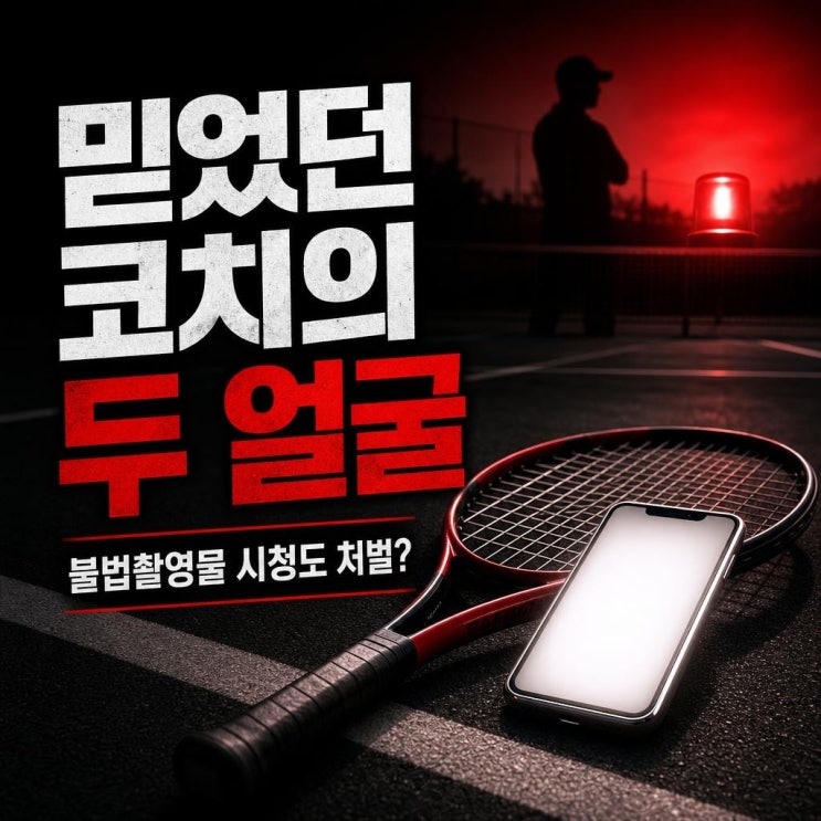 <b>테니스코치</b> 연인 영상 유포 사건 핵심 정리: 불법촬영물 시청도... 