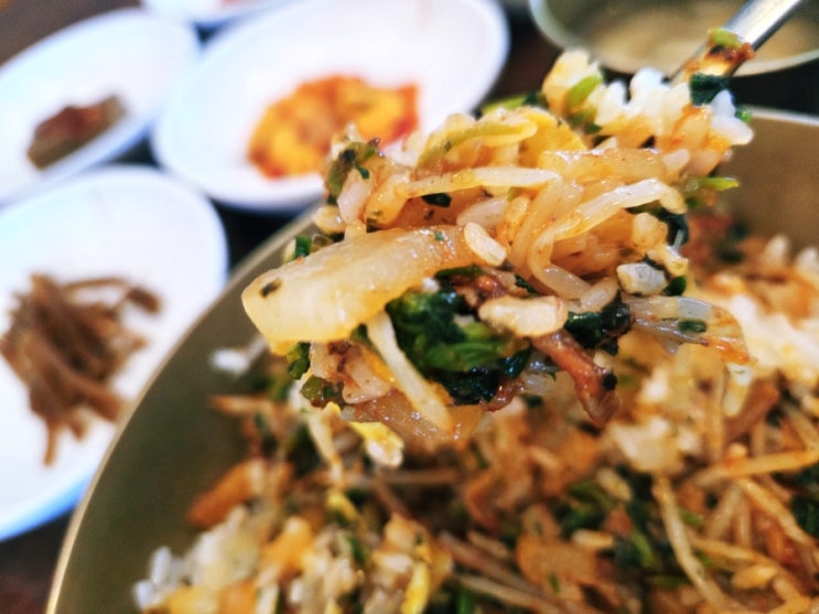  울산 복산동 맛집 함양집, 전통비빔밥 익힌고기 곱빼기 솔직후기 (반찬 아쉬움)