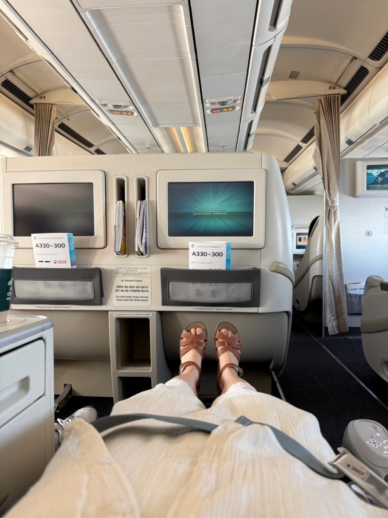 대한항공 제주도 프레스티지석 비즈니스 (A330-300)✈️ 아이랑 탑승 후기 / 김포공항 대한항공....