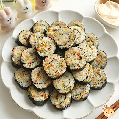 맛집 음식 따라하기 진주 땡초김밥 만들기 간단 청양고추김밥 레시피