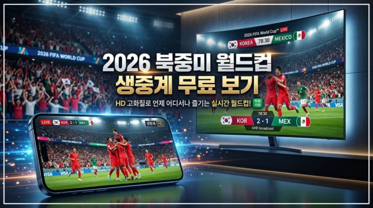 실시간 생중계 무료보기! (한국 멕시코 <b>남아공 경기 시간</b>)
