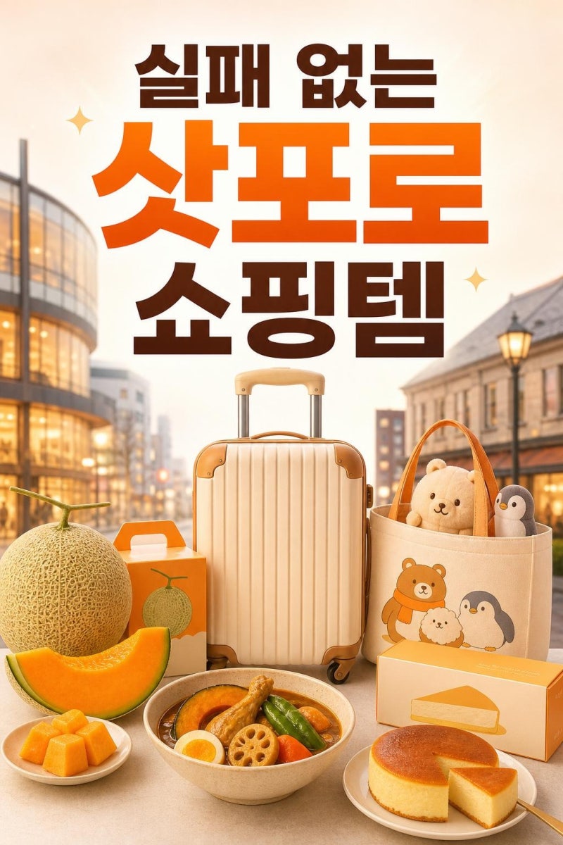 삿포로 쇼핑 실패 줄이는 법: 돈키호테부터 오타루 선물까지 꼭 살 것만 정리