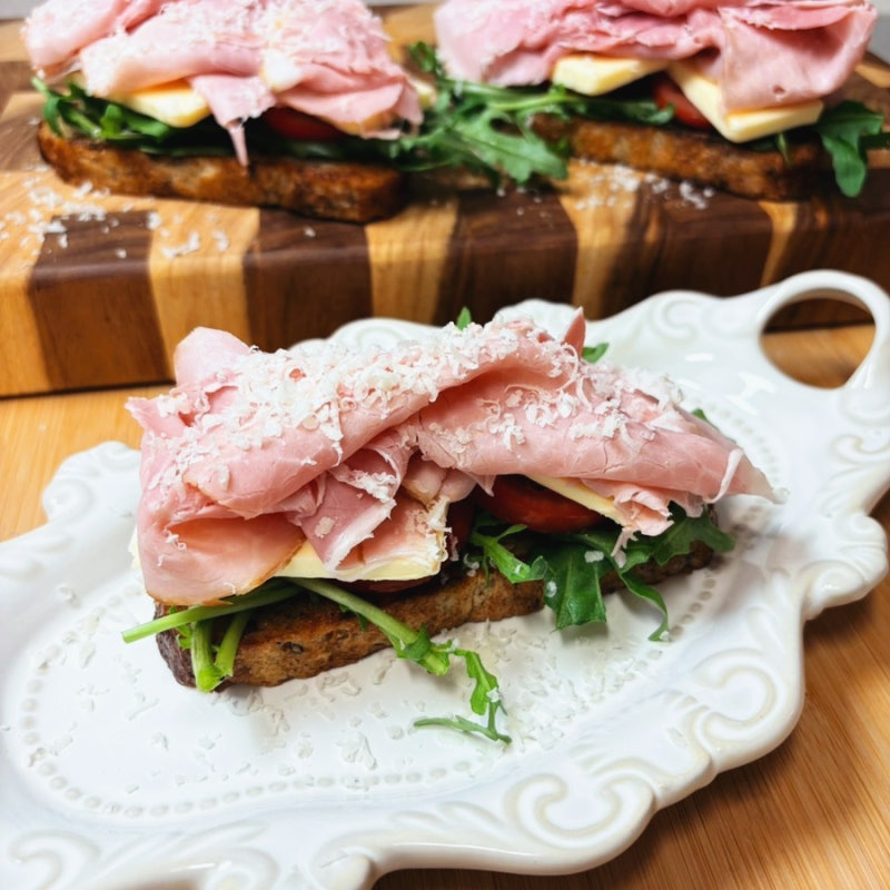 잠봉뵈르 샌드위치 소스 없어도 맛있다! 루꼴라 샌드위치
