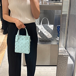 BAO BAO ISSEY MIYAKE 바오바오 링백 데님, 프리즘 플러스 미니백, 루센트 라지 시즌신상 비교 〰️