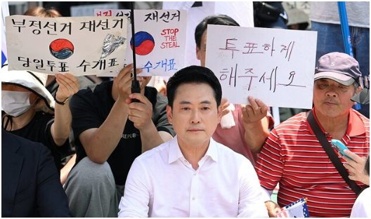 <b>잠실 개표소</b> 봉쇄 12일 만에 전환점…체육단체 <b>진입</b> 허용 합의