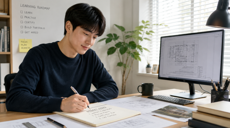 오토캐드 배우기 전 꼭 봐야 할 것｜캐드자격증·CAD포트폴리오 준비