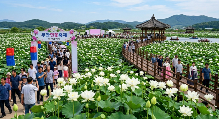  2026 무안연꽃축제 완벽 가이드｜일정·프로그램·물놀이·맛집·야간관람 총정리